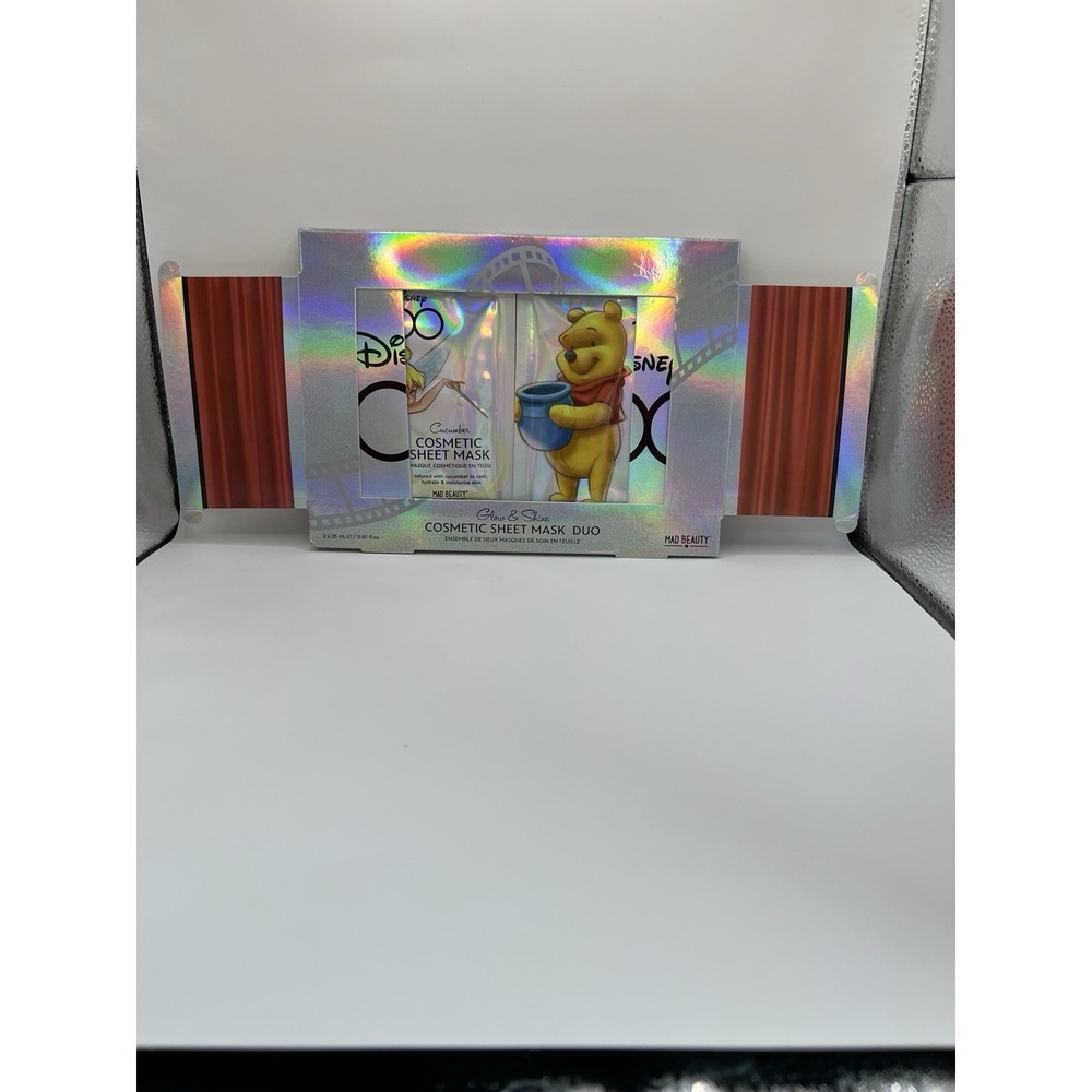 Mad Beauty Disney 100 Face Mask Duo Winnie The Pooh Tinkerbell